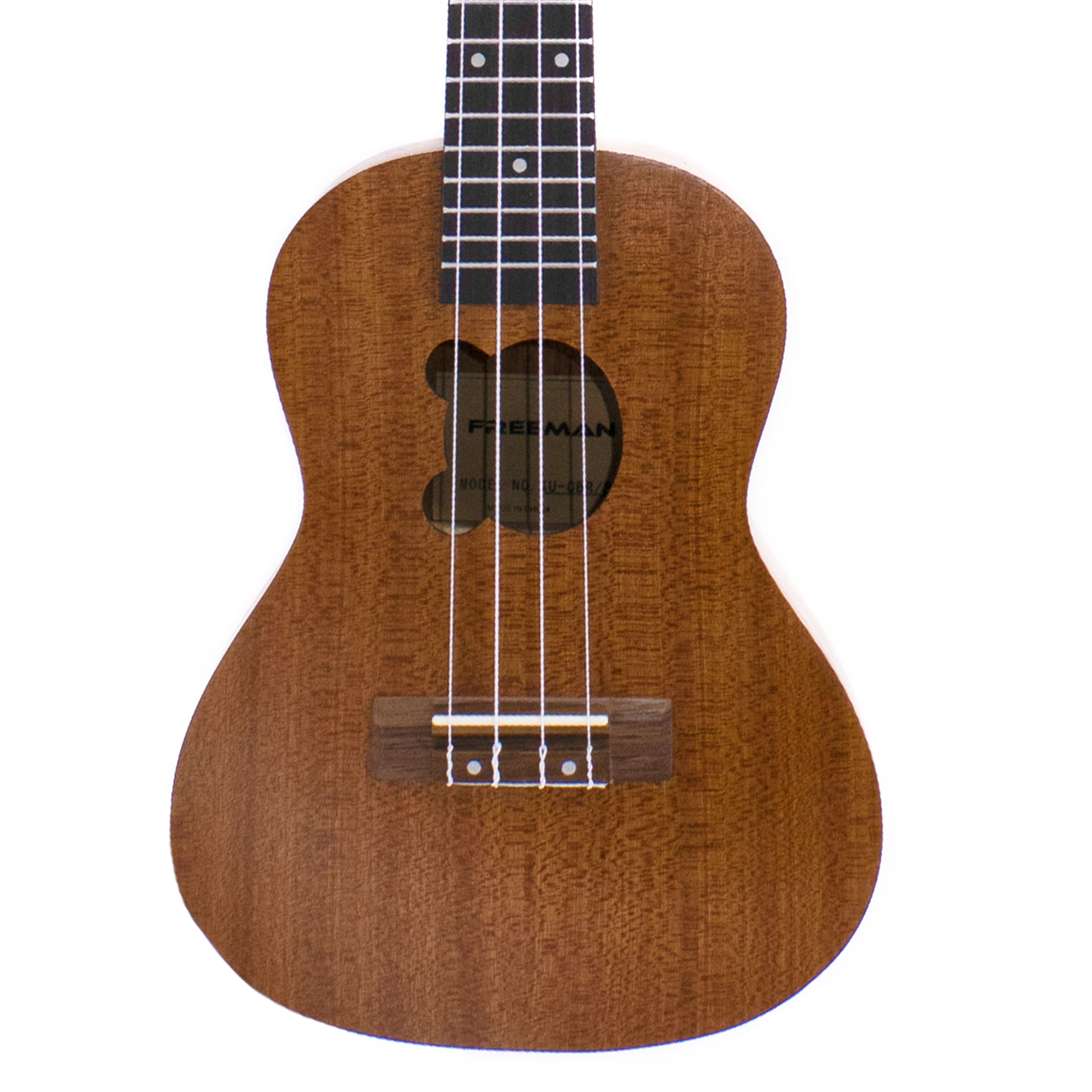 Ukelele Concierto Freeman KU-CBR/B - color sapelly natural foto 4