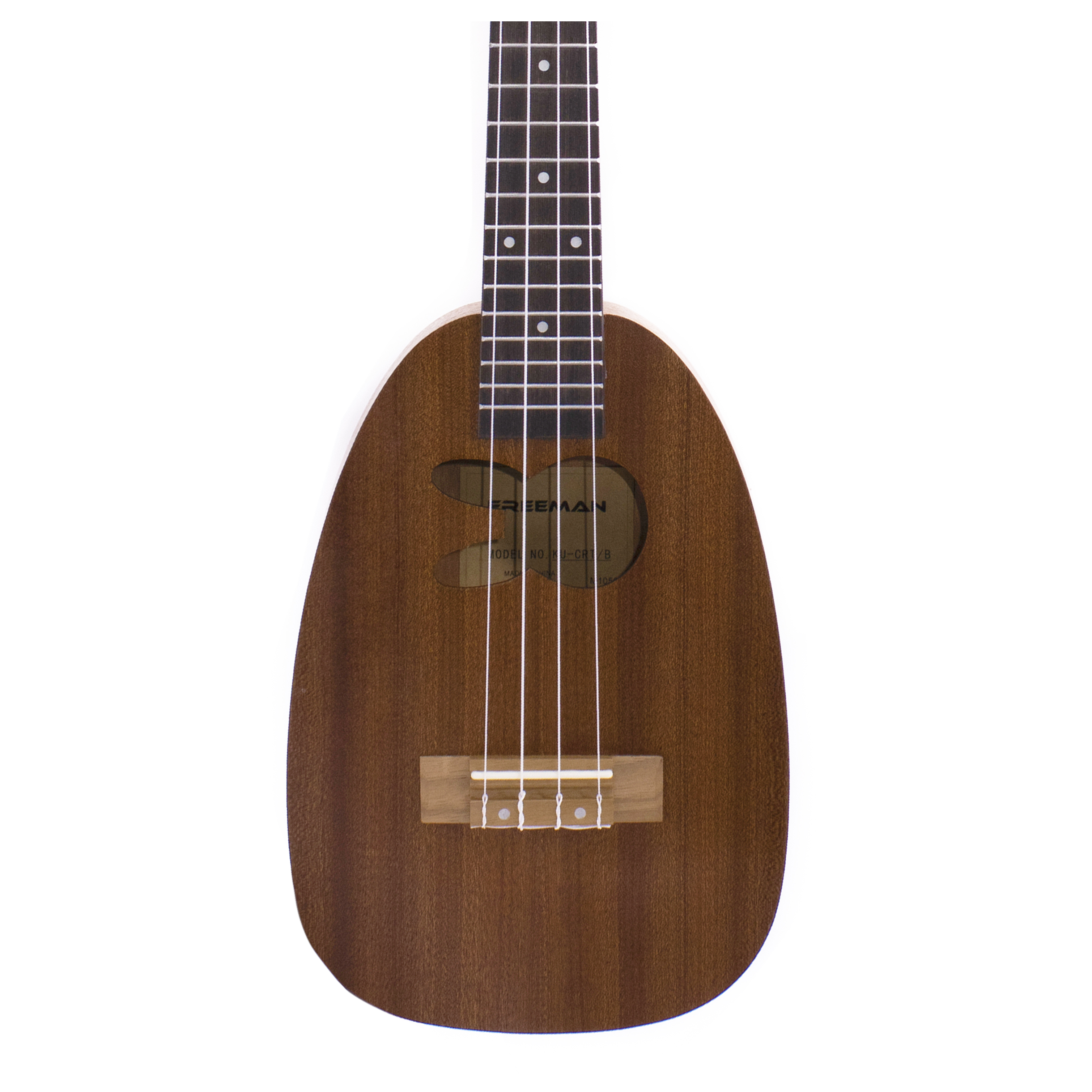 Ukelele Concierto Freeman KU-CRT/B - color sapelly natural foto 4