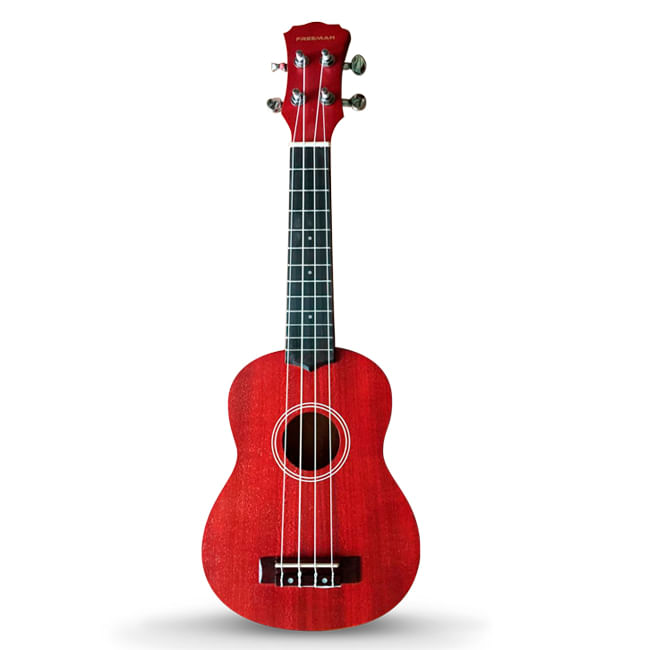 Ukelele Soprano Freeman KU-SRD/B - color madera rojiza