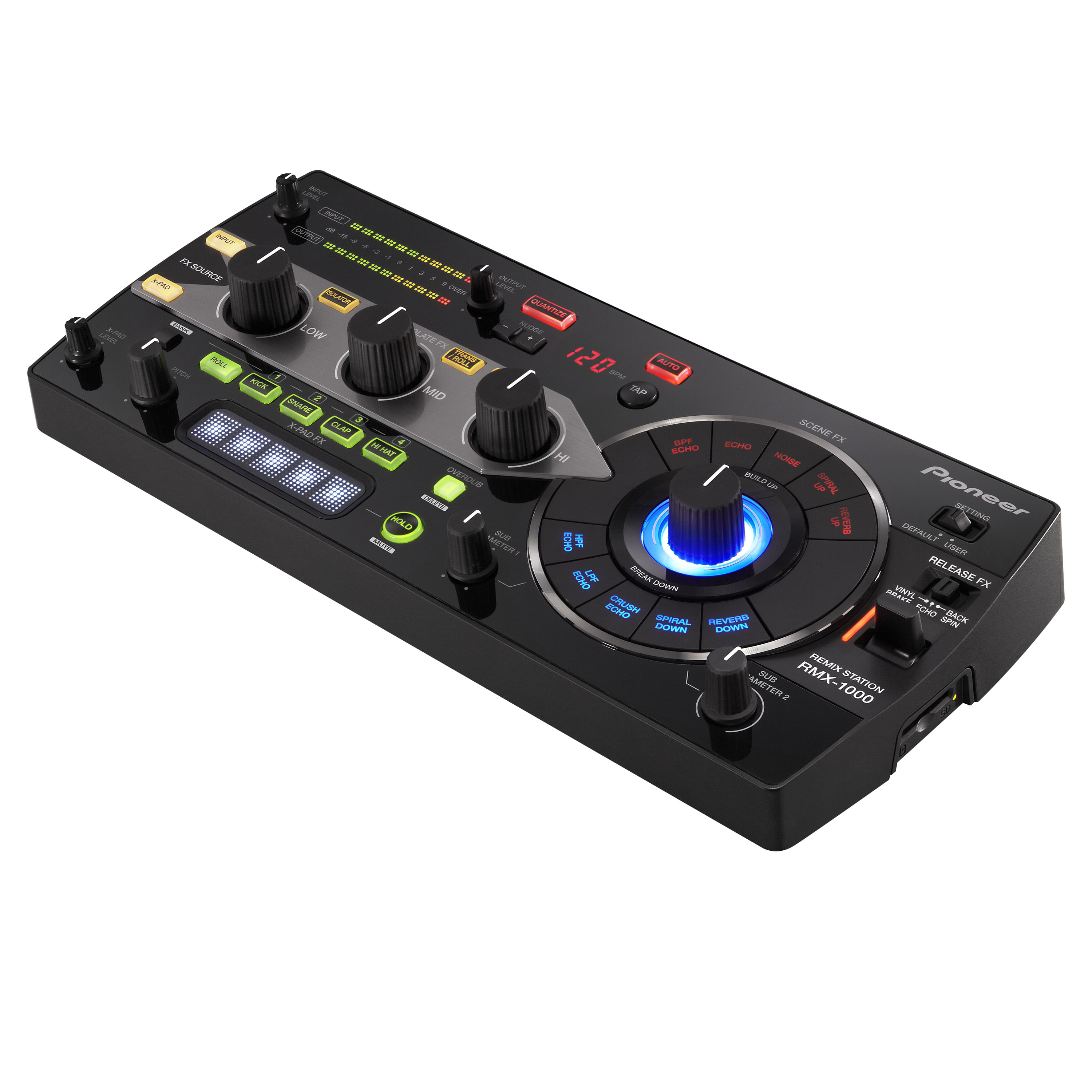 Unidad de efectos y sampler Pioneer DJ RMX-1000 foto 2
