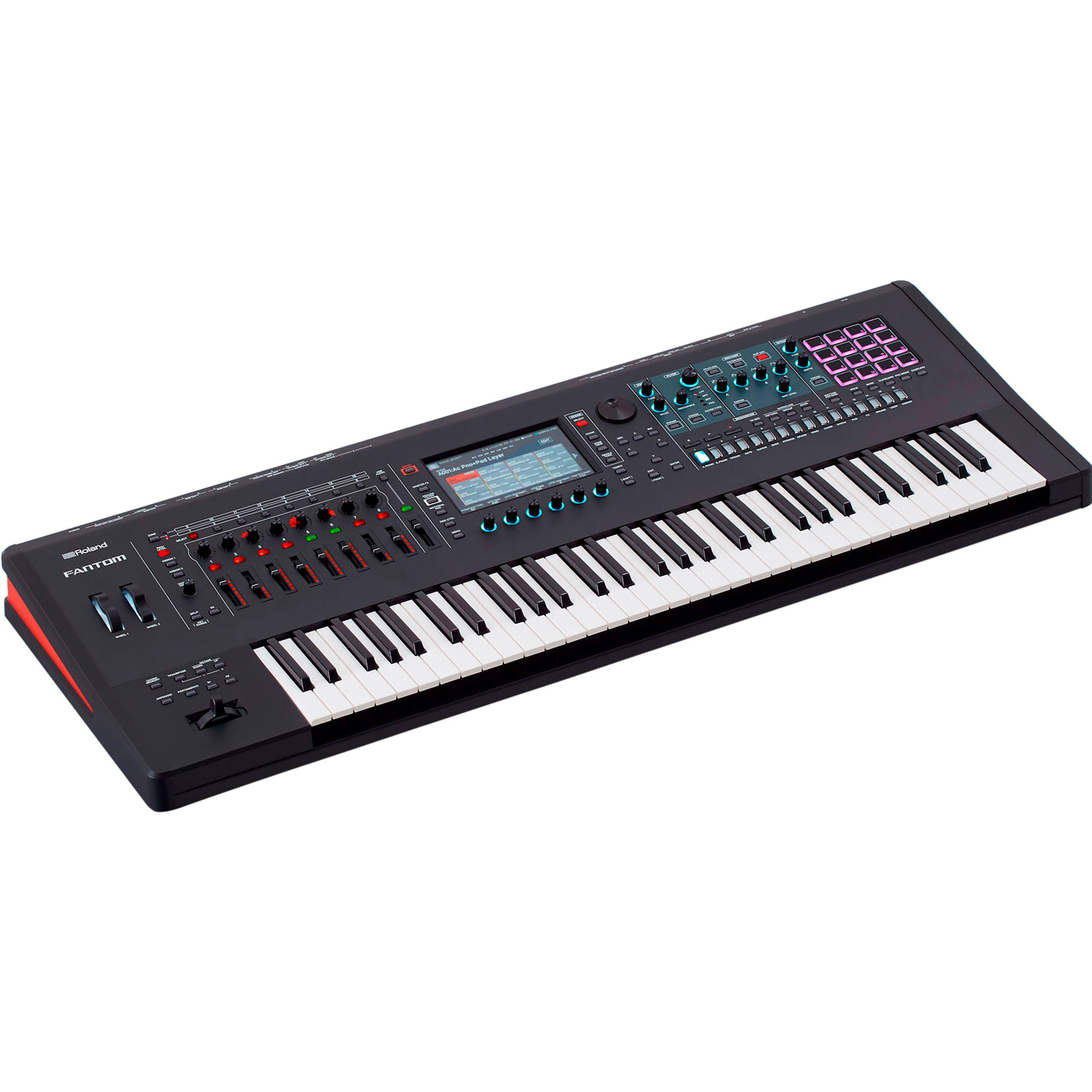 Teclado Workstation Roland Fantom-6 foto 3