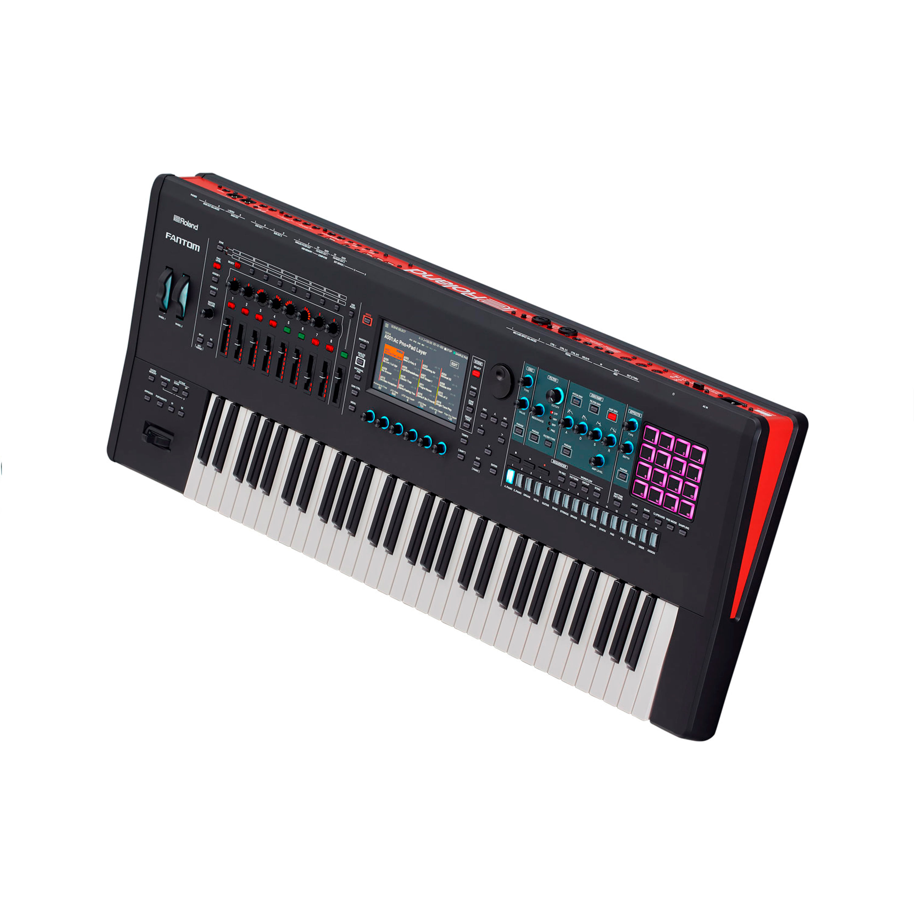 Teclado Workstation Roland Fantom-6 foto 4